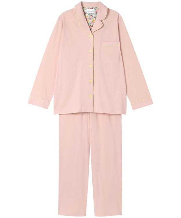 une nana cool 【綿100％】ハイゲージ天竺パジャマ　ＭＡＤＥ　ＷＩＴＨ　ＬＩＢＥＲＴＹ　ＦＡＢＲＩＣ PI