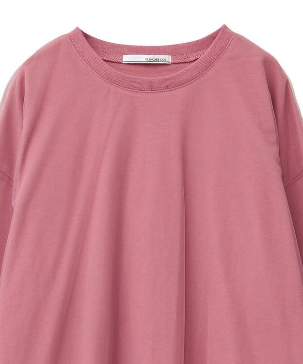 Green Parks ・ＥＬＥＮＣＡＲＥ　ＤＵＥ　チュールレイヤードロンＴＥＥ Pink