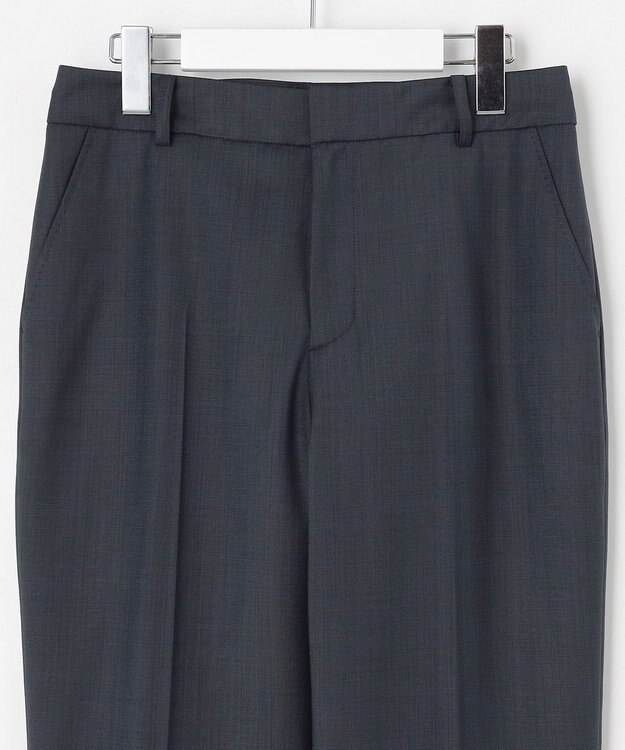 J.PRESS LADIES 【セットアップ対応】BAHARIYE テーパード パンツ ネイビーピンヘッド系