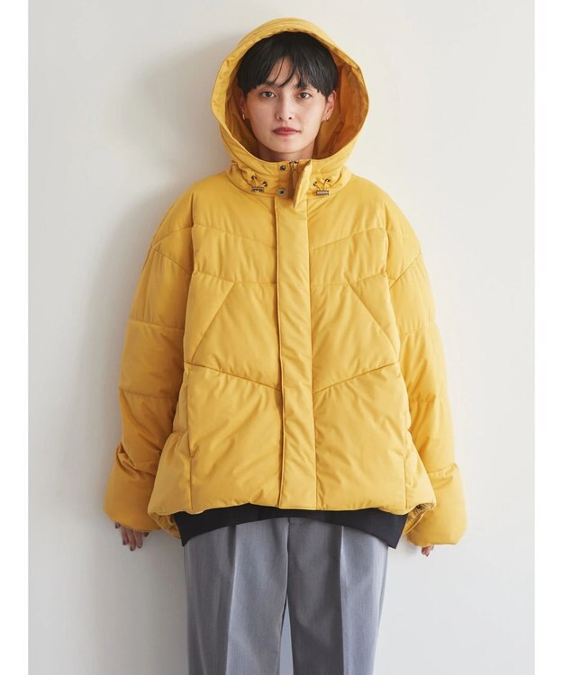 AMERICAN HOLIC キルポカカラフルポケッタブルフードコート Yellow