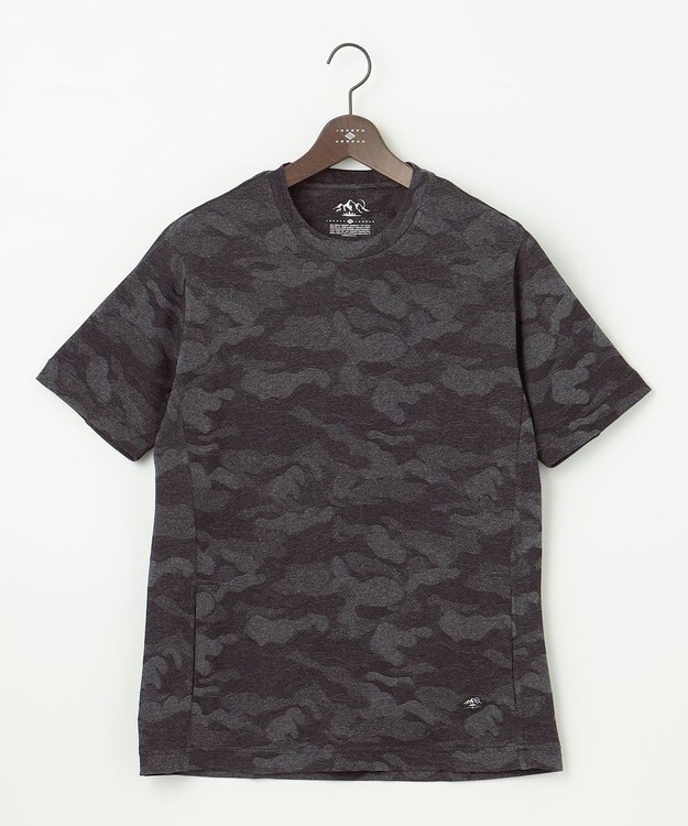 JOSEPH ABBOUD MOUNTAIN 【UNISEX】ドライタッチ クールスキンカモTシャツ ブラック系7