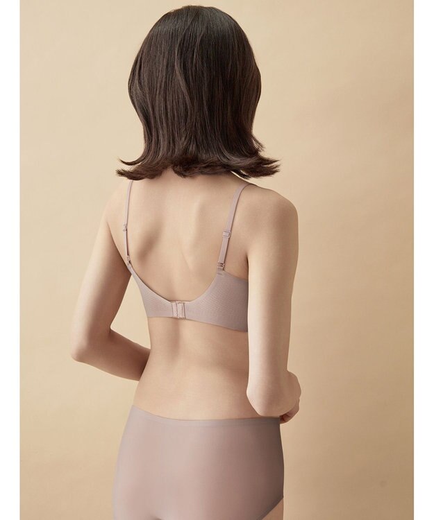 WACOAL ノンワイヤーブラ [GOCOCi/ワコール] 脇高設計 しっかりフィット 上向きのバストライン レディース CGG266 /ワコール ブラウン