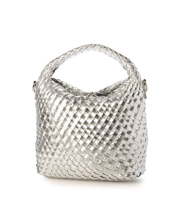 UNBILLION カシュカシュ cachecache / 2wayメッシュミニショルダー シルバー