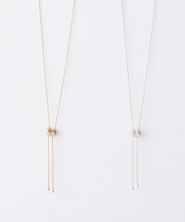 Pisceans クラウドスライドネックレス マットゴールド