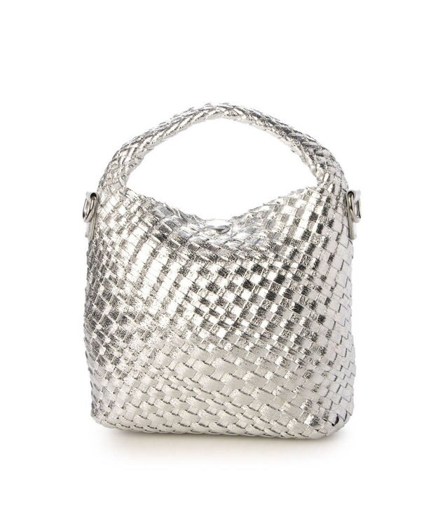 UNBILLION カシュカシュ cachecache / 2wayメッシュミニショルダー シルバー