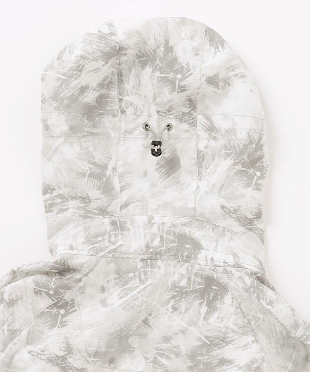 JOSEPH ABBOUD MOUNTAIN 【ストレッチ/軽量/ECO撥水/ポケッタブル】エンボスストレッチ パーカー ライトグレー系5