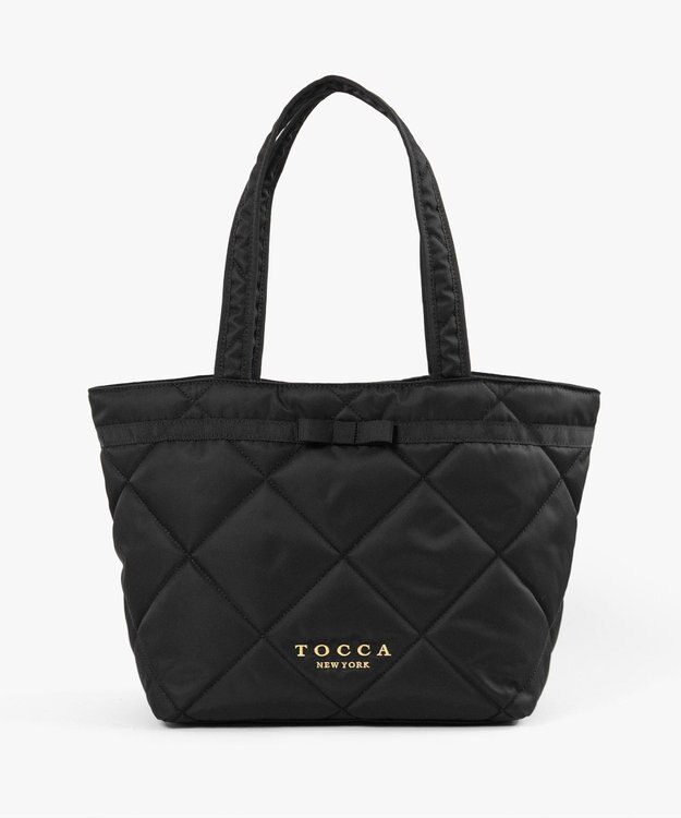 TOCCA 【キャンセル分販売中！】30th Anniversary MY PRECIOUS CUSTOMIZED BAG カスタマイズバッグ ブラックキルト×細リボン×ロングショルダー