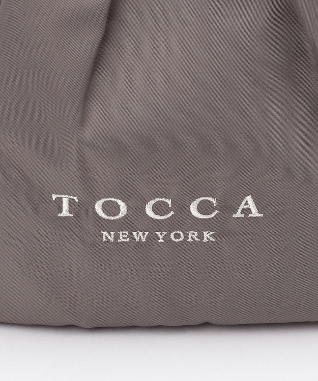 TOCCA 【WEB＆一部店舗限定】【撥水・サスティナブル素材】SOSTA MINIBAG ミニバッグ グレージュ系