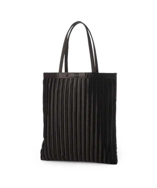 UNBILLION カシュカシュ cachecache / サテンプリーツサブバッグ ブラック