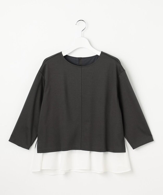 J.PRESS LADIES S コンパクトポンチ カットソー スレート系