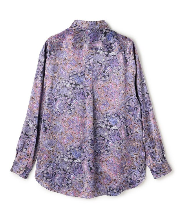 JOSEPH HOMME 【HIGH GRADE LINE】コールドレーヨンプリント　レギュラーカラーシャツ ライラック系5