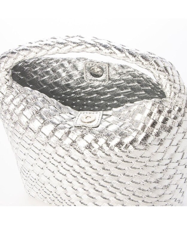 UNBILLION カシュカシュ cachecache / 2wayメッシュミニショルダー シルバー