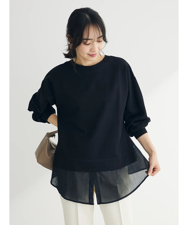 Green Parks 前後２ｗａｙシアードッキングチュニック Black