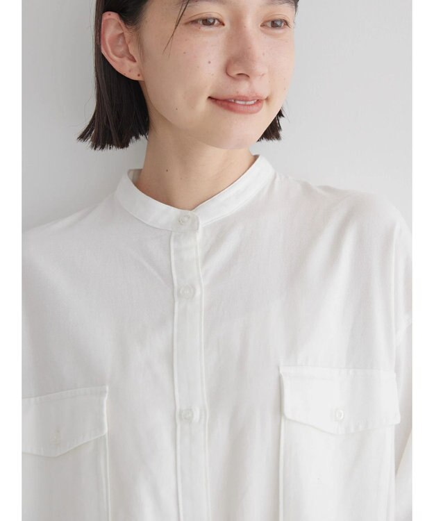 AMERICAN HOLIC ＳＥＴ　シャツワンピース＋ニットベスト Brown