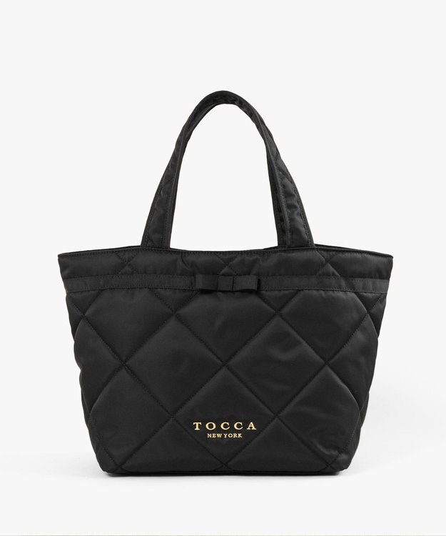 TOCCA 【キャンセル分販売中！】30th Anniversary MY PRECIOUS CUSTOMIZED BAG カスタマイズバッグ ブラックキルト×細リボン×ショートショルダー