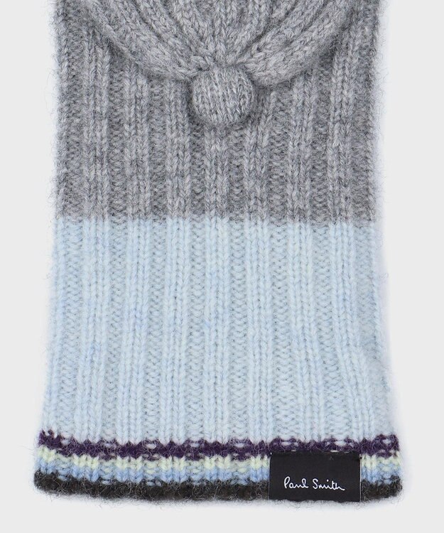 Paul Smith リブニット グローブ グレー