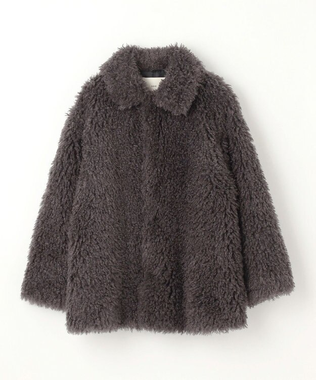 NAVE 【Nave】ニードルボア ミドル ジャケット チャコール系