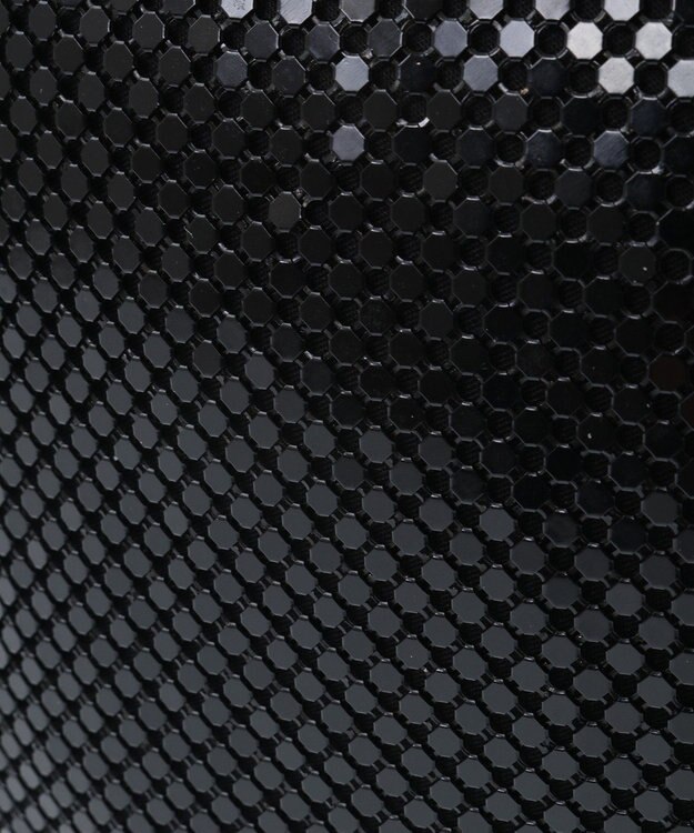 Green Parks ・ＱＵＯＮ　メタルメッシュチェーンショルダー Black