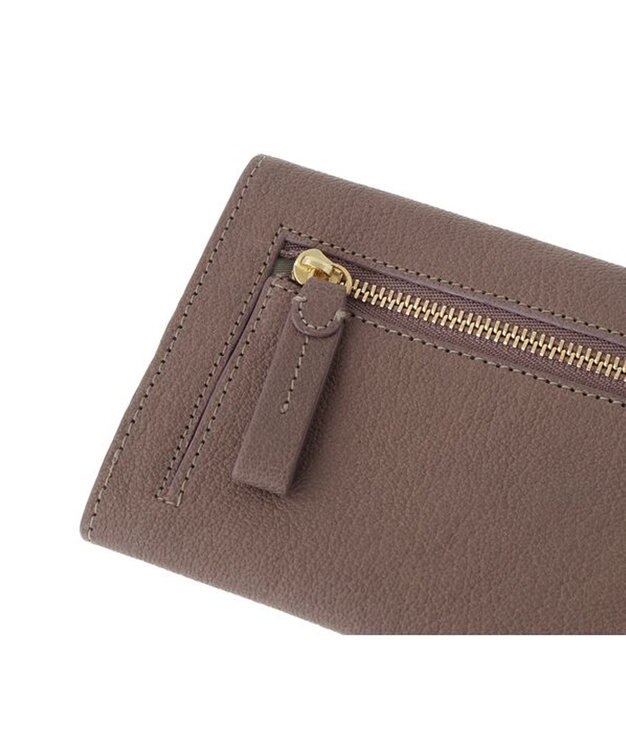 genten 【新型】フレスコ 長財布 グレー