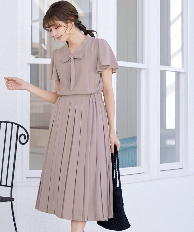 Tiaclasse クロシェ編みトートバッグ ブラック