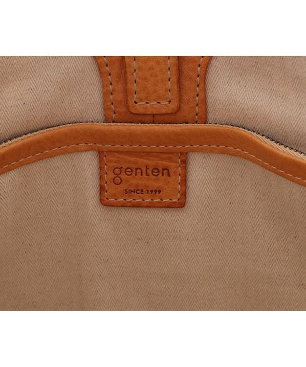 genten サステナブルカットワーク トートバッグ（大） ヌメベージュ