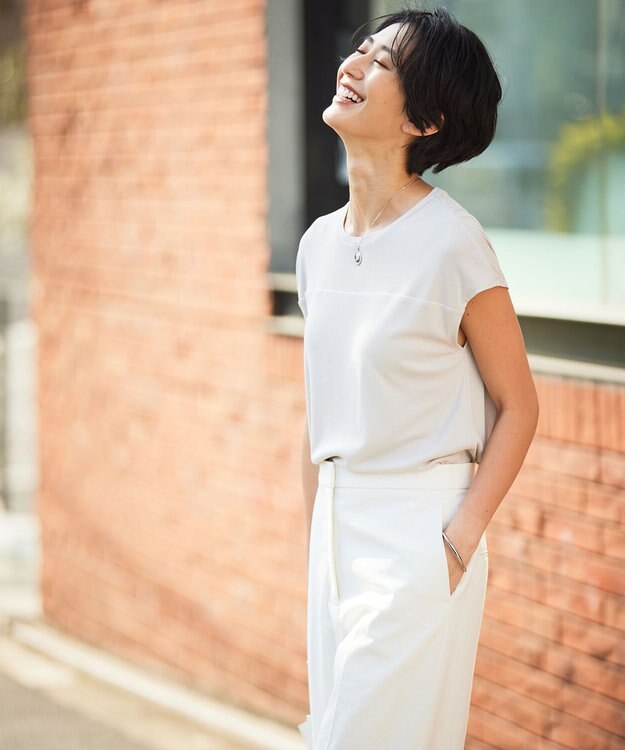 ICB 【WEB限定カラーあり・接触冷感・UVカット】PINION 半袖プルオーバー トープ系