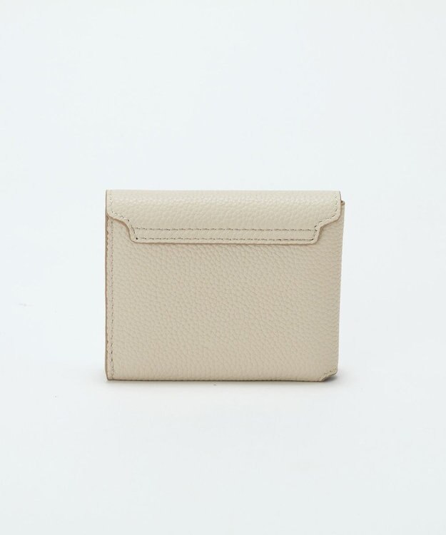 TOPKAPI 【Breath TOPKAPI】ELAN エラン シュリンクレザー 折り財布 /8ポケット/軽量 クリーム