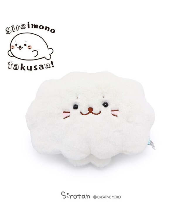 Mother garden しろたん 白いもの マスコット 17cm 《白い雲》 ホワイト