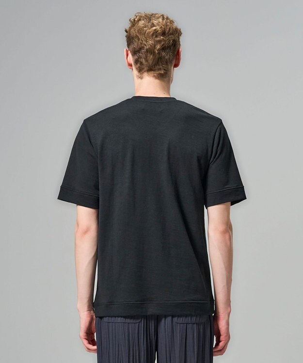 JOSEPH HOMME 【HIGH GRADE LINE】東北コットン  VネックTシャツ ブラック系