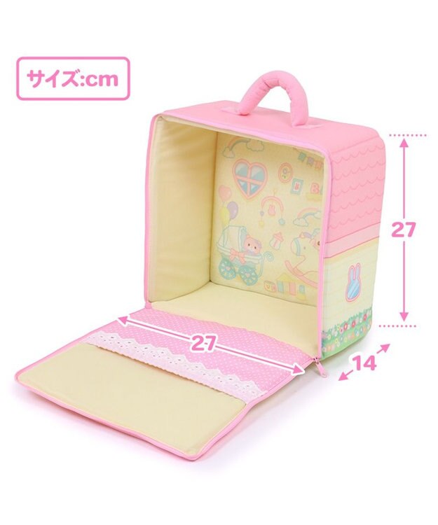 Mother garden ♪セット販売♪ マザーガーデン おせわあそびハウス&プチマスコット うさももちゃん