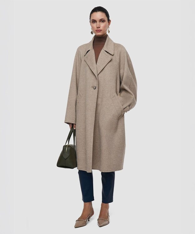 JOSEPH ダブルフェイスカシミヤコート　FRANCO Powder Melange