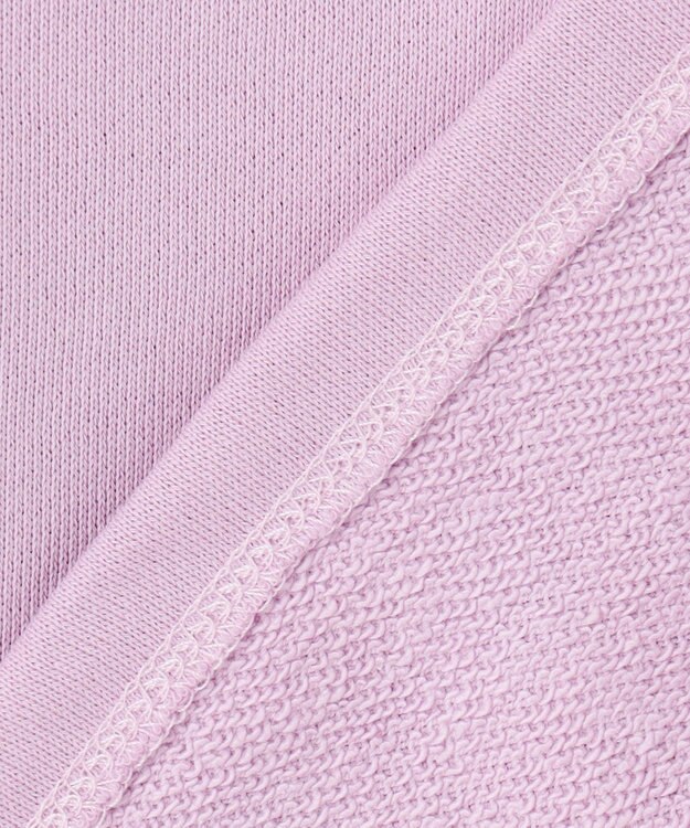 組曲 KIDS 【150-160㎝】オーナメント刺繍 トレーナー ライラック系