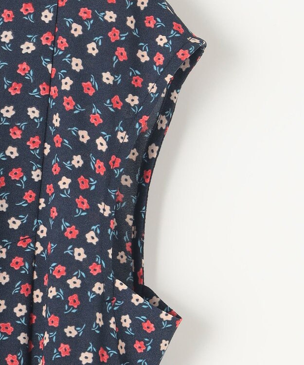 組曲 【洗える】プティフラワージョーゼットシフォン ワンピース ピンク系5