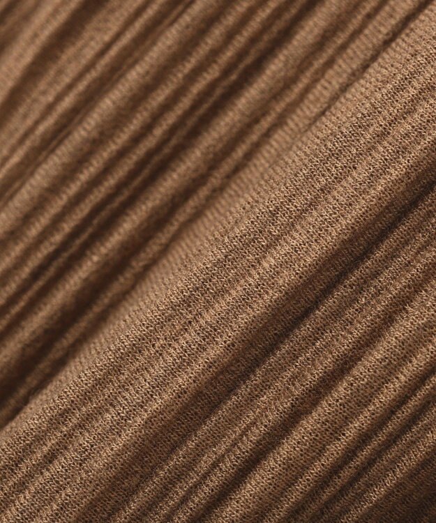 earth music&ecology プリーツレイヤードライクスカート Brown