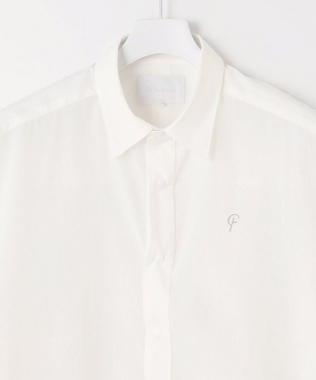 23区GOLF 【23Fondation/MEN】【吸水速乾】半袖シャツ ホワイト系