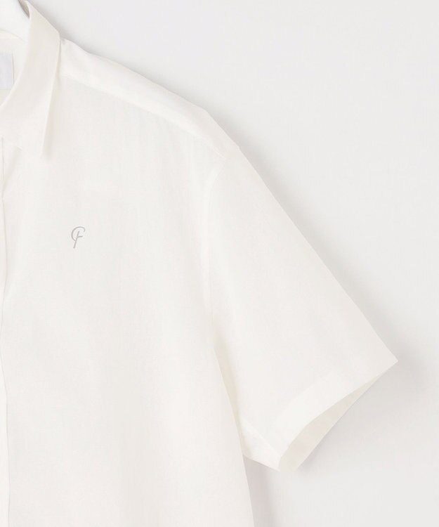 23区GOLF 【23Fondation/MEN】【吸水速乾】半袖シャツ ホワイト系