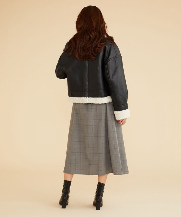 古畑星夏さん着用】ボアフライト ジャケット / Feroux