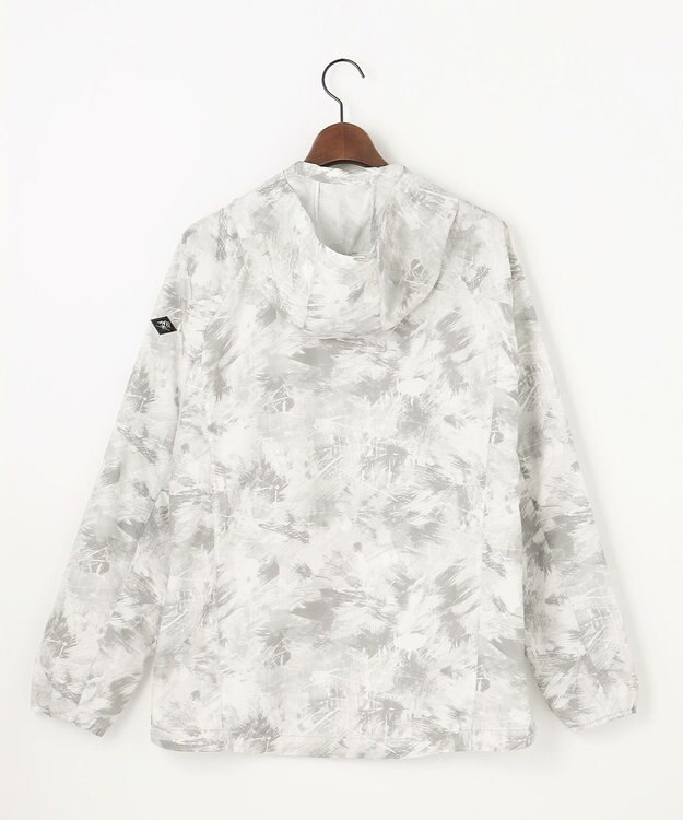 JOSEPH ABBOUD MOUNTAIN 【ストレッチ/軽量/ECO撥水/ポケッタブル】エンボスストレッチ パーカー ライトグレー系5