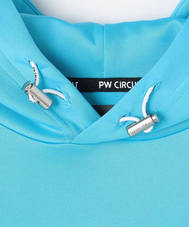 PW CIRCULUS 【MEN】リラクシングジャージーフーディ ゴルフ スカイブルー系