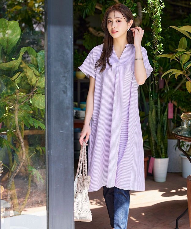 Tiaclasse クロシェ編みトートバッグ アイボリー