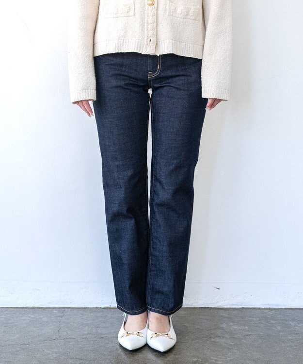 caqu FS regular straightⅡ 程よい太さの定番ストレートシルエット re.birth