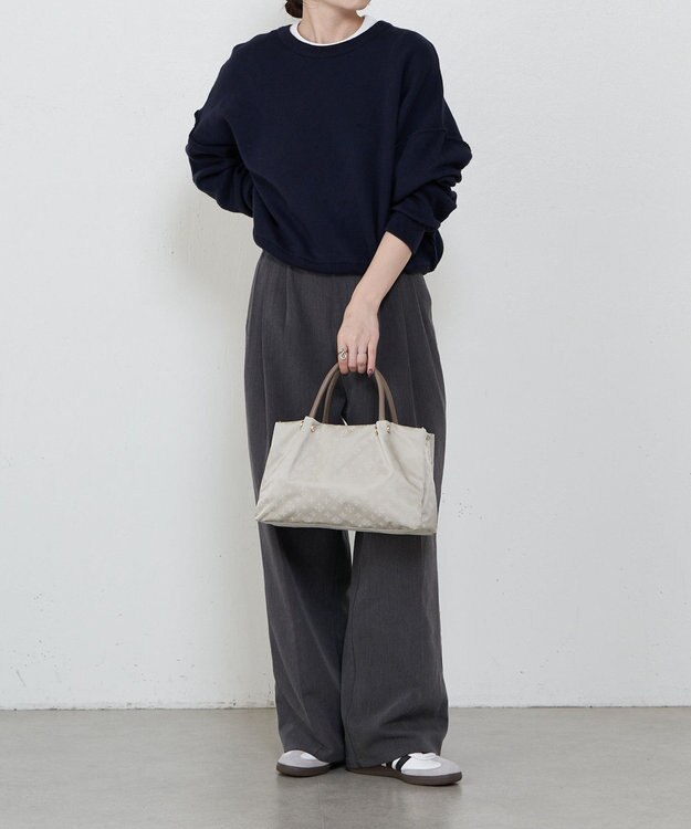 russet ナイロン三層2WAYミニトートバッグ(CE-1580) Ecru