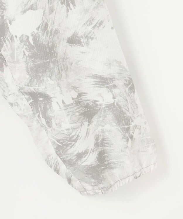 JOSEPH ABBOUD MOUNTAIN 【ストレッチ/軽量/ECO撥水/ポケッタブル】エンボスストレッチ パーカー ライトグレー系5