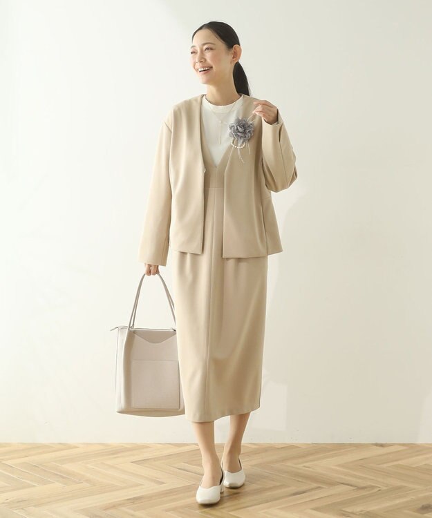 Green Parks 軽量トートバッグ Gray Beige