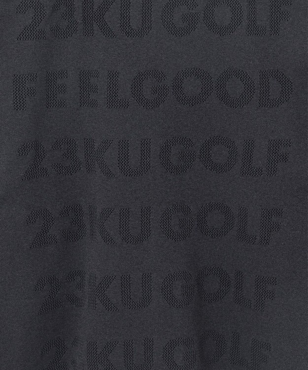 23区GOLF 【MEN】【ウォッシャブル】フルジップニットブルゾン グレー系