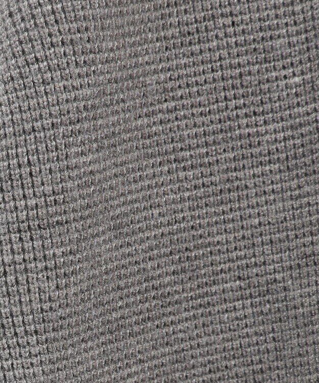 CRAFT STANDARD BOUTIQUE 洗える/とてもち配色ニットプルオーバー/24AW Gray Mixture