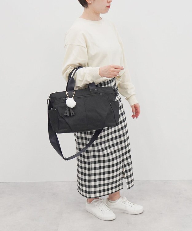 ACE BAGS & LUGGAGE kanana project collection タッセル-e 2wayショルダーバッグ 68873 ブラック