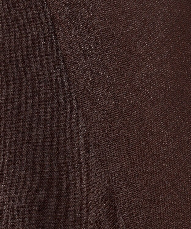 BEIGE， CAROLE / リネンライク ダブルジャケット Bordeaux