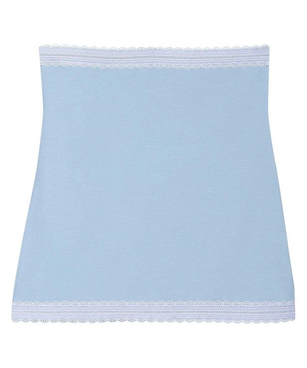 une nana cool 綿混薄手ハラマキ サックスブルー系2