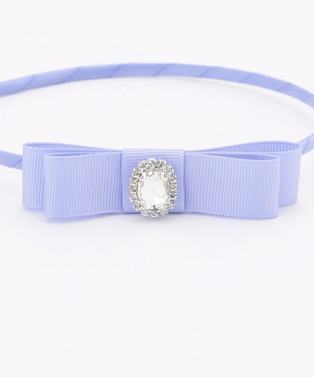 ANY KIDS リボンカチューシャ サックスブルー